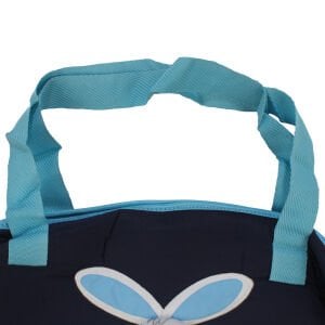 Unisex Lacivert Turkuaz 4'lü Tavşan Taşıma Çanta Seti