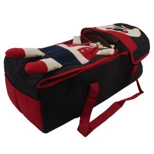 Unisex Köstebek Tavşan Kabartmalı Laci Kırmızı 2'li Taşıma Seti