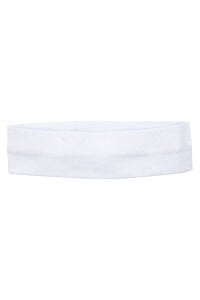 Unisex Bebek Beyaz Bandana 0-12 Ay