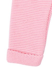 Kız Çocuk Pembe Ayılı Triko Tek Alt