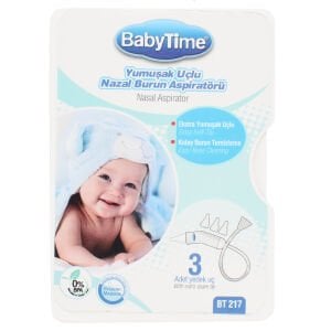 Babytime Yumuşak Nazal Burun Aspiratörü