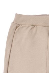 Erkek Bebek Bej Kahve Ayı Nakışlı İpli İkili Takım