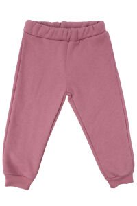 Kız Çocuk Pembe Welsoft Hırkalı Ekru Badili Üçlü Lüks Takım