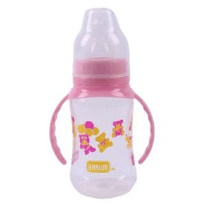 Barum Pembe Ayıcıklı Kuplu Biberon 150 ml