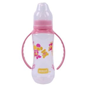 Barum Pembe Ayıcıklı Kuplu Biberon 250 ml
