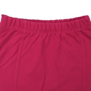 Kız Bebek Broşlu Beyaz Şişme Yelekli Kalpli Badili Üçlü Lüks Takım