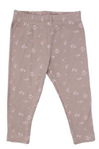 Kız Bebek Ekru Bej Çiçek Nakışlı Bandanalı Üçlü Takım