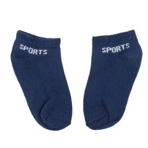 Erkek Çocuk Laci Beyaz Sports Yazılı Patik Çorap