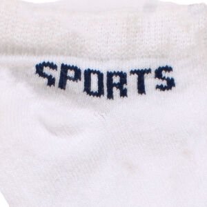 Erkek Çocuk Beyaz Laci Sports Yazılı Patik Çorap