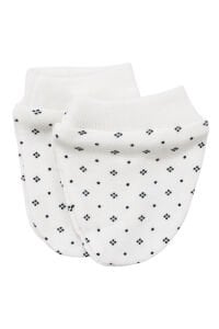 Erkek Bebek Kahve Ekru At Nakışlı 5 Parça Hastane Çıkış Seti