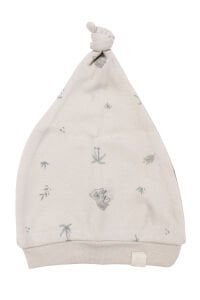 Unisex Bej Koala Desenli Organik Üçlü Pijama Takımı