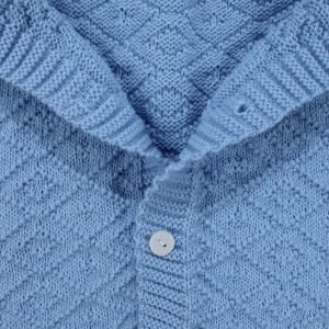 Triko Mavi Erkek Bebek Yelek