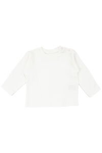 Kız Bebek Somon Çizgili Cepli Salopetli Badili Tulum