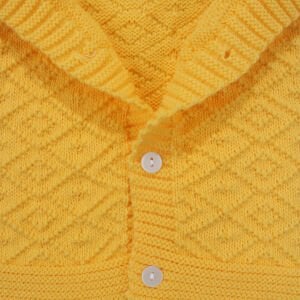 Triko Sarı Bebek Yelek