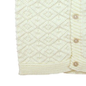 Triko Krem Bebek Yelek