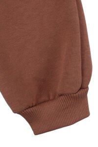 Erkek Çocuk Ekru Kahve Renkli Scooter Baskılı Üç İp  2'li Takım