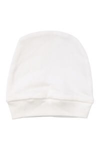 Kız Bebek Ekru Fisto Yakalı Papatya Nakışlı 5'li Hastane Çıkış Seti