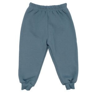 Erkek Çocuk Ekru Mavi Renkli Scooter Baskılı Üç İp  2'li Takım