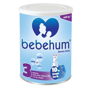 Bebehum Teneke 3 Devam Sütü 400 gr 9-12 Ay
