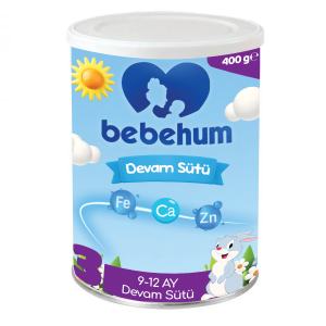 Bebehum Teneke 3 Devam Sütü 400 gr 9-12 Ay