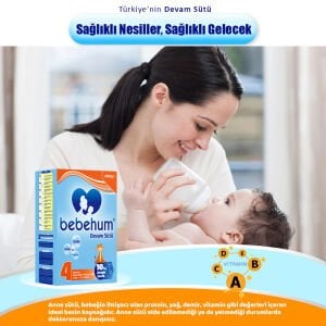 Bebehum 4 Devam Sütü 400 gr 12+ Ay