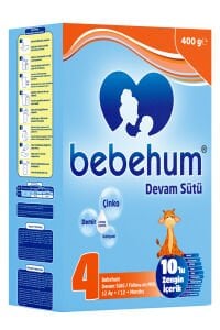 Bebehum 4 Devam Sütü 400 gr 12+ Ay