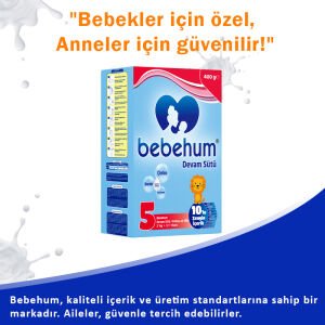 Bebehum 5 Devam Sütü 400 gr 2 Yaş+