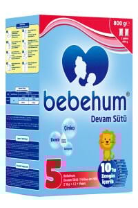 Bebehum 5 Devam Sütü 800 gr 2 Yaş+
