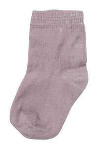 Kız Bebek Mor Ekru Pudra 3'lü Çorap Set