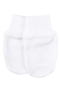 Erkek Bebek Beyaz Mavi Ayı Nakışlı Organik 5 Parça Hastane Çıkış Seti