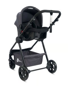 Four Baby Comfort Plus Travel Sistem Pusetli Siyah Antrasit Bebek Arabası