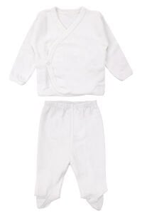 Unisex Ekru Organik 10 Parça Hastane Çıkış Seti