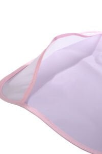 Kız Bebek Lila Pembe Su Geçirmez Mama Önlüğü 0-18 Ay