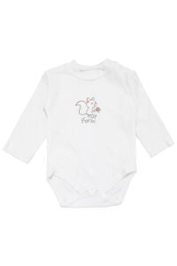 Unisex Ekru Su Yeşili Sincap Nakışlı Hırkalı 3'lü Takım
