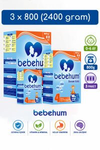 Bebehum 4 Numara Devam Sütü 12 Ay+ 800 gr x 3 Adet