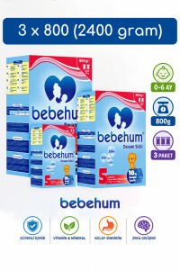 Bebehum 5 Numara Devam Sütü 2 Yaş+ 800 gr x 3 Adet