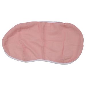 Pembe Çift Kat Müslin Omuz Örtüsü