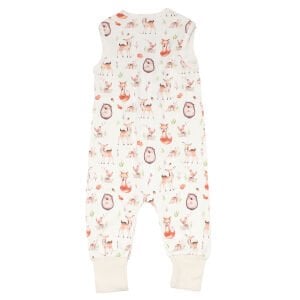 Erkek Bebek Ceylan Tilki Desenli Uyku Tulumu 3 Yaş
