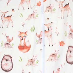 Erkek Bebek Ceylan Tilki Desenli Uyku Tulumu 3 Yaş