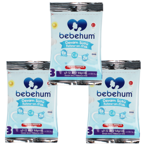 Bebehum 3 Numara Tek Kullanımlık Bebek Devam Sütü