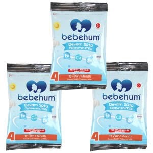 Bebehum 4 Numara Tek Kullanımlık Bebek Devam Sütü