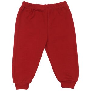 Erkek Bebek Bej Kırmızı Traktör Baskılı 2'li Takım