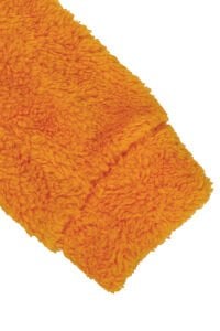 Unisex Polar Sarı Kapşonlu Balıklı Peluş Welsoft Tulum