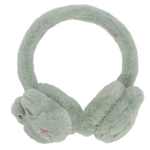 Kız Çocuk Yeşil Kurbağa Peluş Kulaklık
