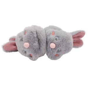 Kız Çocuk Gri Fare Peluş Kulaklık