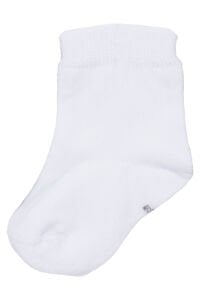 Erkek Bebek Gri Beyaz Laci Üçlü Çorap Set 12-18 Ay