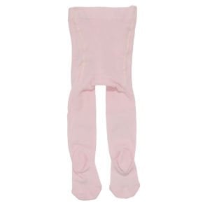 Kız Çocuk Pembe Simli Baby Girl Yazılı Külotlu Çorap