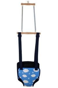 Mavi Beyaz Bulutlu Hoppala Salıncak