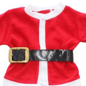 Unisex Kırmızı Kemerli Şapkalı Noel Takım
