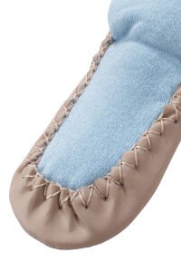 Erkek Çocuk Mavi Kahve Düz Çarık Çorap